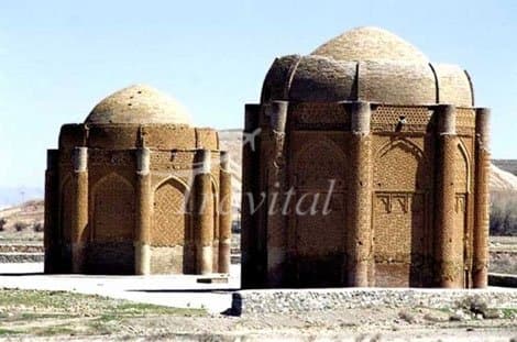 Kharaqan Tomb Towers – Qazvin - view 2
