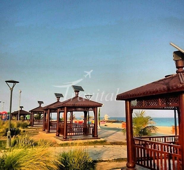Marjan Beach of Kish (Coral beach) 