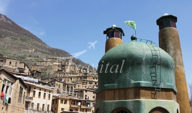 Own-ebne Ali Mausoleum, Masooleh – Fooman - view 2