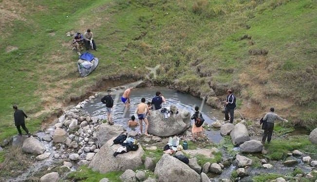 Sardabeh Waterfall and Hot Spring 