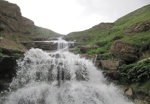 Deryouk Lake and Waterfall – Amol - view 2