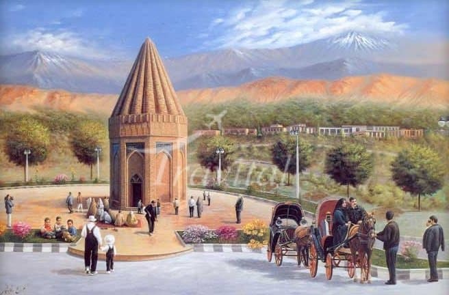 Habaqooq-e-Nabi Mausoleum – Towiserkan - view 2