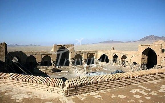 Khargooshi Caravansary, Aqda – Ardakan - view 2