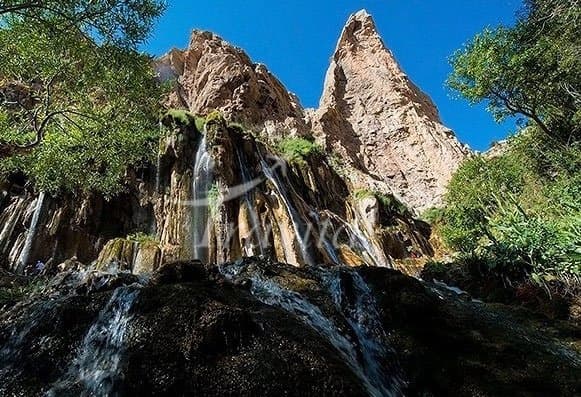 Margoon Waterfall – Sepidan - view 2