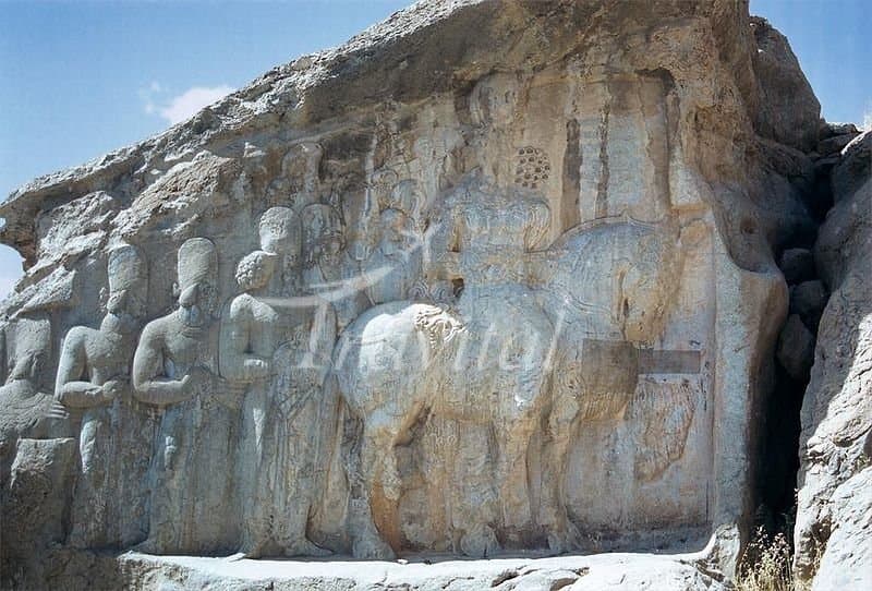 Naqsh-e-Rajab Engraving, North Persepolis – Marvdasht - view 1