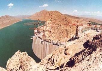 Qadir Dam Lake