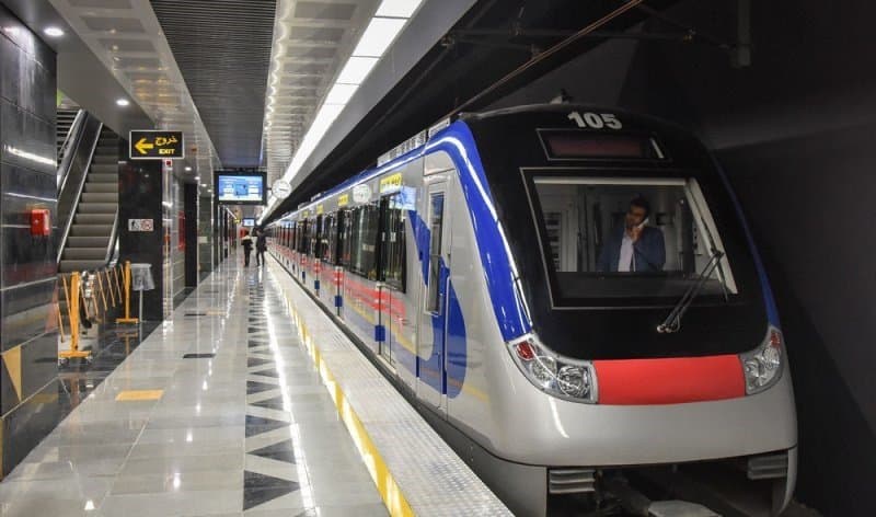 Subway lines in Iran